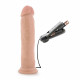 Dr. Skin - Dr. Throb - 9.5 Inch Vibrating Realistic Cock With Suction Cup - Vanilla Image