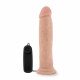 Dr. Skin - Dr. Throb - 9.5 Inch Vibrating Realistic Cock With Suction Cup - Vanilla Image