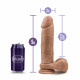 Au Natural - 9 Inch Dildo With Suction Cup -  Mocha Image