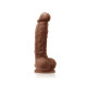 Colours - Dual Density - 5 Inch Dildo - Brown Image
