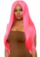 Long Straight Wig 33 Inch - Pink Image