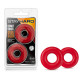 Stay Hard - Donut Rings Oversized - Red Image