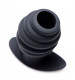 Hive Ass Tunnel Silicone Ribbed Hollow Anal Plug - Medium Image