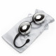 Fifty Shades of Grey Inner Goddess Silver  Jiggle Balls 2.3oz Image