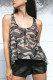 Savage Af Swing Top - Forest Camo - S/m Image