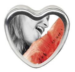 Edible Heart Candle - Watermelon - 4 Oz. - Tester - Minimum Purchase Required