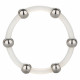 Steel Beaded Silicone Ring - X-Large Image