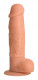 Power Pecker 7 Inch Silicone Dildo With Balls - Flesh Image