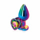 Rear Assets - Multicolor Heart - Medium - Rainbow Image