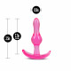 B Yours - Curvy Anal Plug - Pink Image