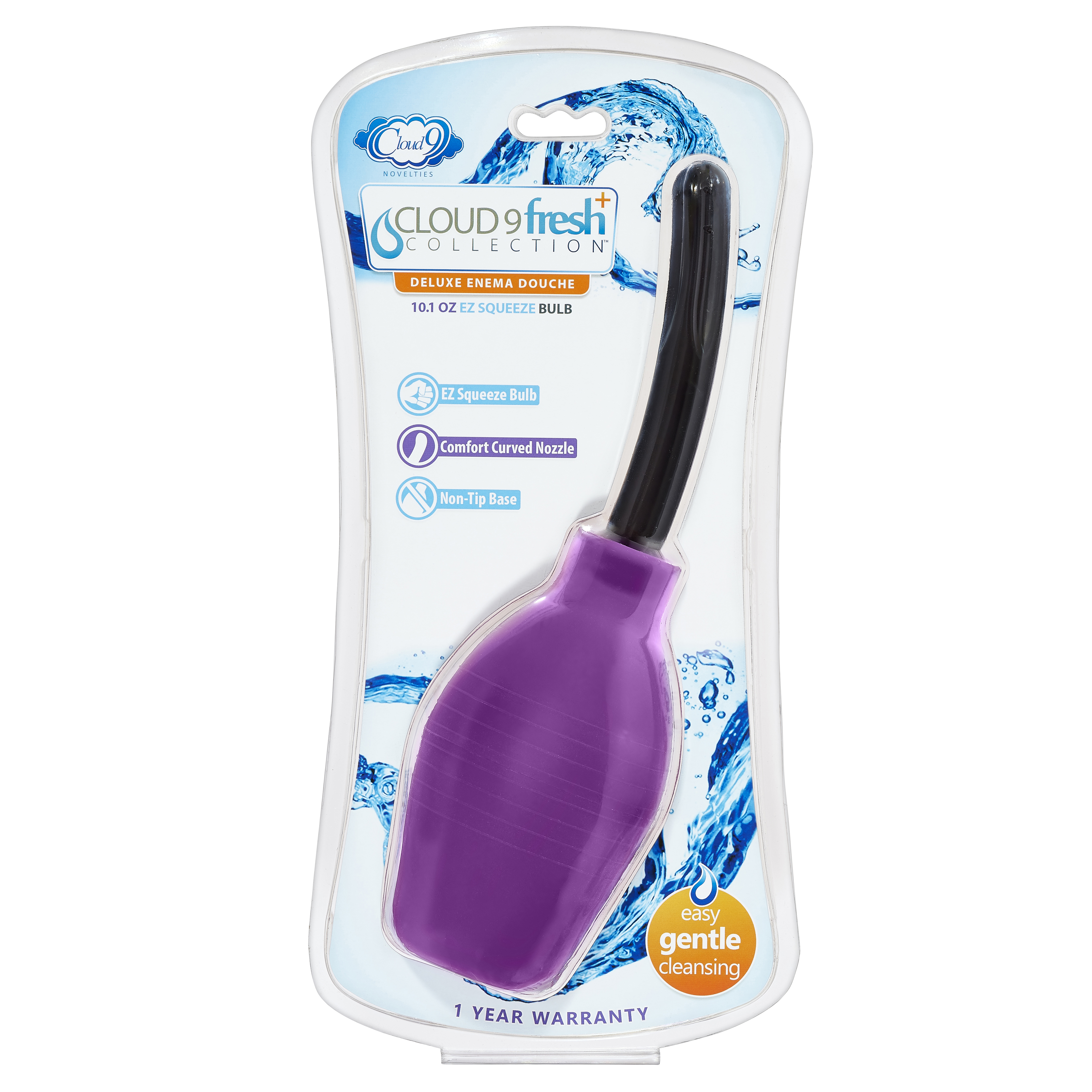 Fresh Plus Deluxe Enema Douche - 10.1 Oz Ez Squeeze Bulb