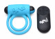 Bang - Silicone Cockring and Bullet With Remote Control - Blue Image