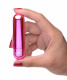 10x Rechargeable Vibrating Metallic Bullet - Pink Image