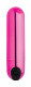 10x Rechargeable Vibrating Metallic Bullet - Pink Image