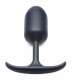 Premium Silicone Weighted Anal Plug - Large Image