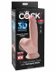 7 Inch Triple Density Cock With Swinging Balls - Light Image