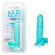 Size Queen 6 Inch - 15.25 Cm - Blue Image