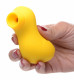 Sucky Ducky Silicone Clitoral Stimulator - Yellow Image