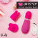 Rose - Petite Massage Wand - Pink Image