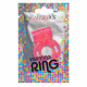 Foil Pack Vibrating Ring - Pink Image