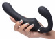 10x Mighty Rider Vibrating Strapless Strap-on  Black Image