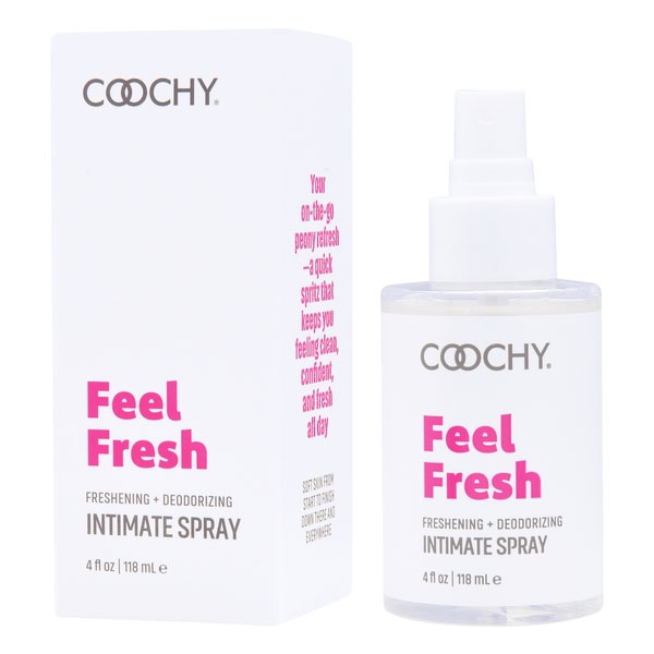 Coochy Feel Fresh Intimate Spray Peony 4 Fl Oz