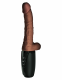 7.5 Inch Thrusting Cock With Balls - Brown Image