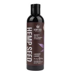 Hemp Seed Massage and Body Oil - Tester - Lavender - 8 Fl. Oz - Minimum Purchase Required