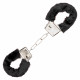 Playful Furry Cuffs - Black Image