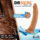 Dr. Skin Glide 7.5 Inch Self Lubricating Dildo -  Mocha - Image