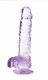 Naturally Yours - 6 Inch Crystalline Dildo -  Amethyst Image