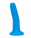 Neo Elite - 6 Inch Dual Density Cock - Neon Blue Image