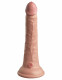 King Cock Elite 7 Inch Silicone Dual Density Cock  - Light Image