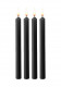 Teasing Wax Candles Large - Blk - 4-Pack Image