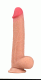 Get Lucky 8 Inch Real Skin Dildo - Tan Image