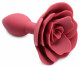 Booty Bloom Silicone Rose Anal Plug - Small Image