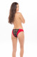 Simple Fantasy Crotchless Panty - S/m - Red Image