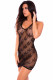 Festival Flirt Net Dress - One Size - Black Image