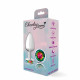 Cheeky Charms-Silver Metal Butt Plug- Round-Rainbow-Large Image