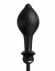 Anal Fantasy Elite Auto-Throb Inflatable Vibrating Plug - Black Image