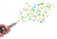 Glitterati Champagne Confetti Poppers Image