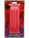 Japanese Drip Candles - 3 Pack - Red Image