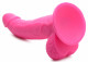 Pop Pecker 7.5 Inch Dildo With Balls - Pink Image
