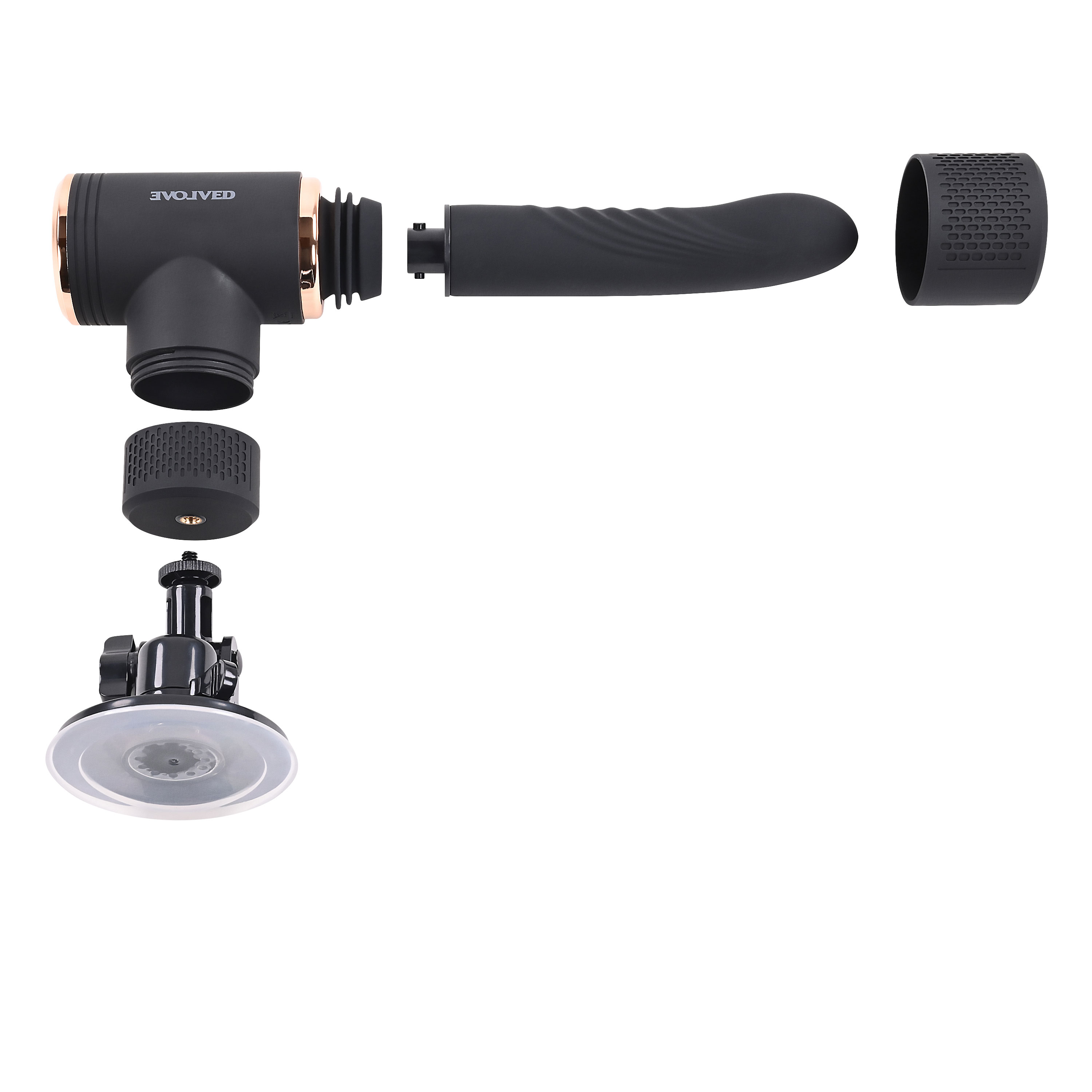 Evolved Novelties Too Hot To Handle Rechargeable Thrusting Vibrator