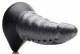 Beastly Tapered Bumpy Silicone Dildo - Silver Image