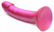 G-Tastic 7 Inch Metallic Silicone Dildo - Pink Image