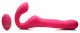 Mighty-Thrust Thrusting and Vibrating Strapless  Strap-on With Remote  - Pink Image