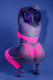 No Promises Teddy Bodystocking - Queen - Neon  Pink Image