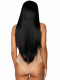 33 Inch Long Straight Wig - Black Image