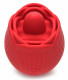 Bloomgasm - French Rose Licking and Vibrating  Stimulator - Red Image